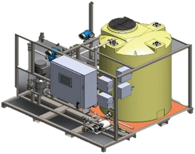 Polymer preparation & dosing units
